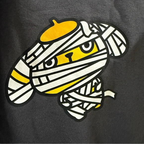 Hello Kitty & Friends Glow In Dark Halloween Sweatshirt Kuromi Badtz Maru S - Picture 12 of 15